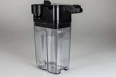 Melkebeholder, Saeco espressomaskin