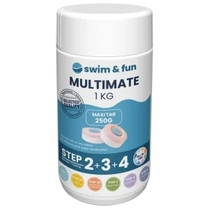 Multimate pooltablet, Swim & Fun svømmebasseng (klor)