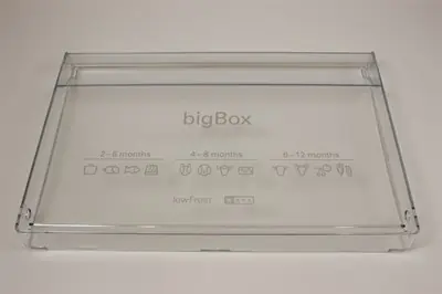 Front for fryseskuff, Siemens kjøl og frys (BigBox)