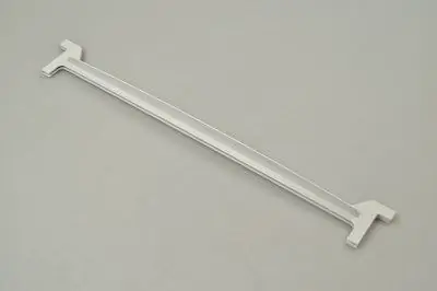 List til glasshylle, Gram kjøl og frys - 21 mm x 447 mm x 1D 57 mm / 2D 22 mm (bakerste)