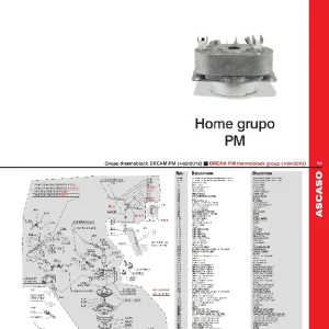 Ascaso Gruppklokke 2015 - Reservedel OEM-nummer I.2688