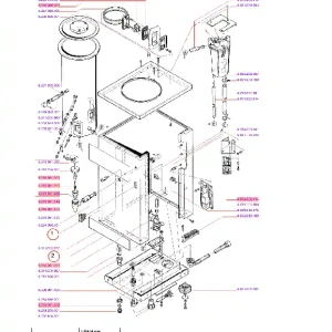 Bonamat stempelpakning - Reservedel OEM-nummer 6.015.001.006