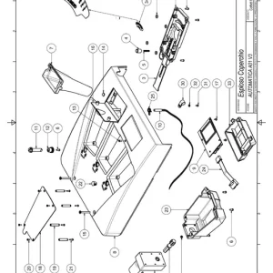 Carimali dispensermotor - OEM-reservedelsnummer 96.05005.CA