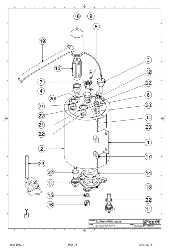 Carimali Element 1,2 KW 230 V - Reservedel OEM-nummer 96.05589+96.05301