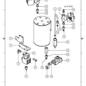 Carimali mutter - Reservedel OEM-nummer 97.00103