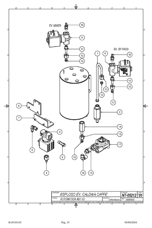 Carimali mutter - Reservedel OEM-nummer 97.00103