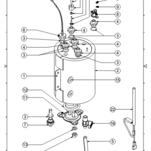 Carimali Overopphetingsvern kaffekoker - Reservedel OEM-nummer 96.05300