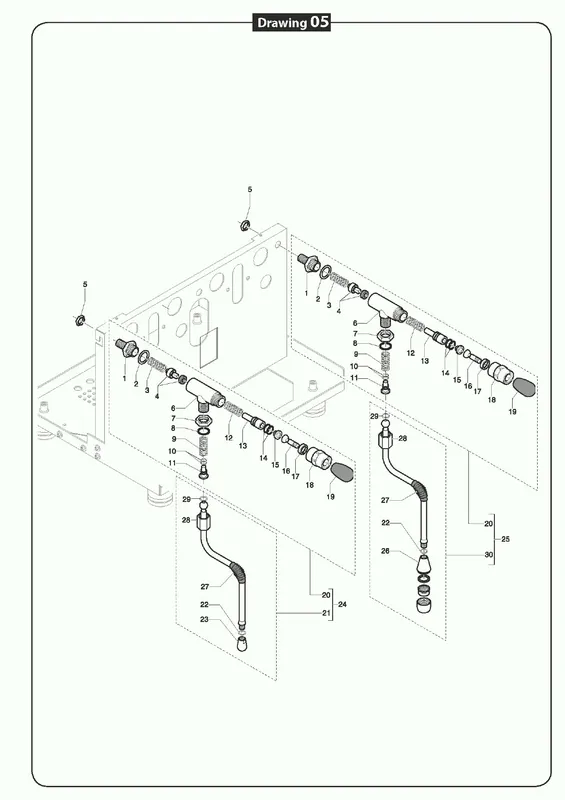 ECM trykkhylse for damp/varmtvann - Reservedel OEM-nummer P6003.5