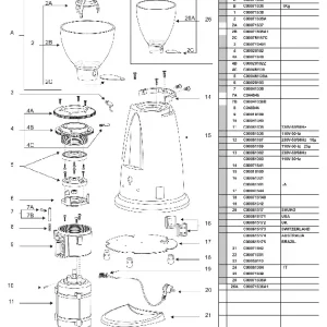 Macap malejusteringsring M42 - OEM-reservedelsnummer C00071640