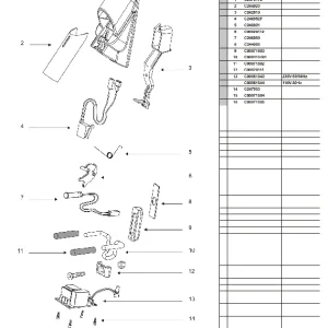 Macap-metallbryter M2 - Reservedel OEM-nummer C00020112