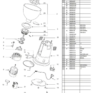 Macap-bryter - Reservedel OEM-nummer C00061021