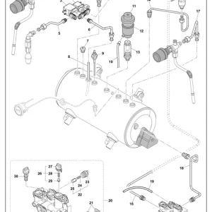 Rancilio silikonslange Silvia - Reservedel OEM-nummer 38228002