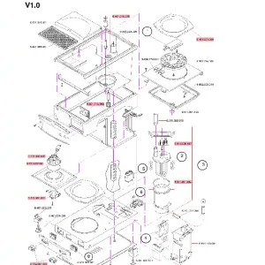 Termostatstav i plast Bonamat - Reservedel OEM-nummer 6.401.018.000