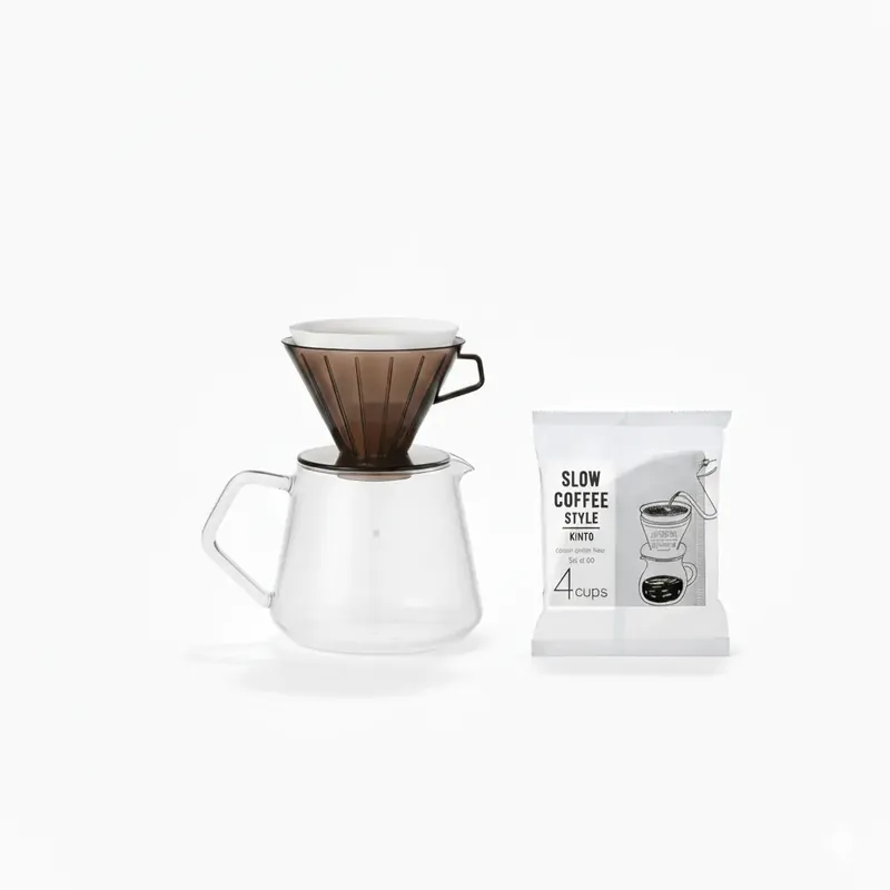 Kinto SCS dryppkaffesett for 2-4 kopper
