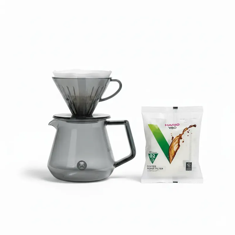 Timemore V60 bryggesett for 2-4 kopper