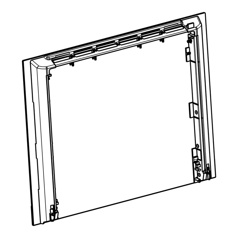 forsatsglass, rostfri, Electrolux, 594x465mm