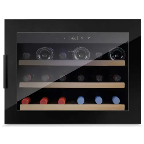 Kjøp 627 WineSafe 18 black 18 bottles 60 watt Vinkjøleskap tretti.no