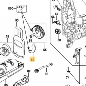 Actuator Dewalt stiksav