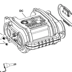 Adapter Dewalt DCC018 " bold"