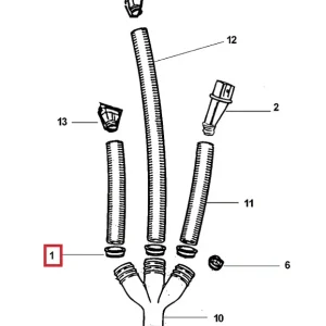 Adapter til DE7777 / DE7778 sugesæt
