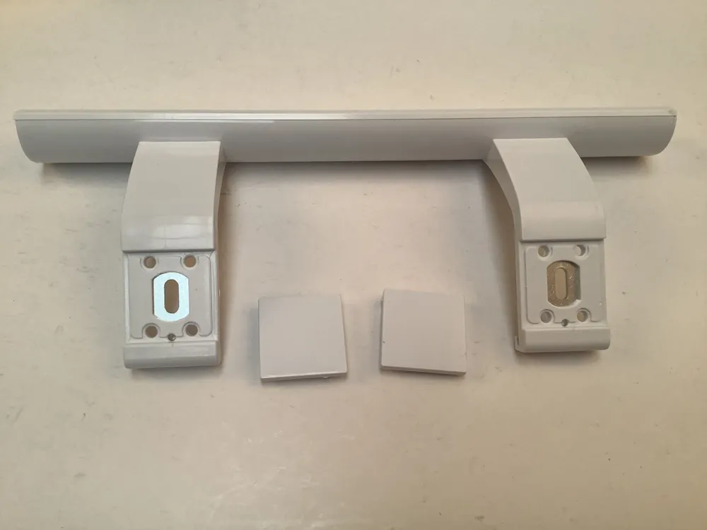 AEG Electrolux hvitt håndtak for kjøleskap 133mm