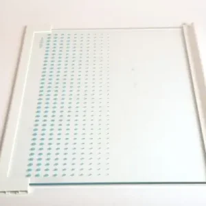 AEG Privileg Zanussi komplett glasshylle over grønnsaksskuff for kjøleskap 477x312mm