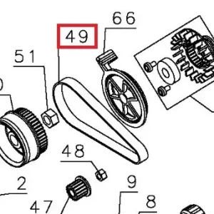 Belt DW433 / DW432