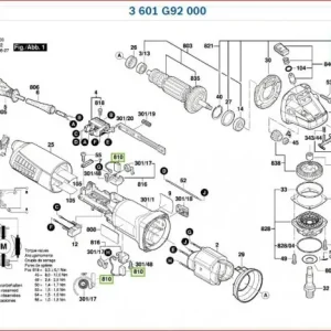 BOSCH KULSÆT GWS11-125
