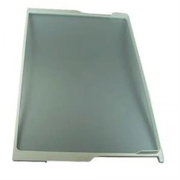 Bosch Siemens komplett glasshylle over grønnsaksskuff til kjøleskap 505x320mm