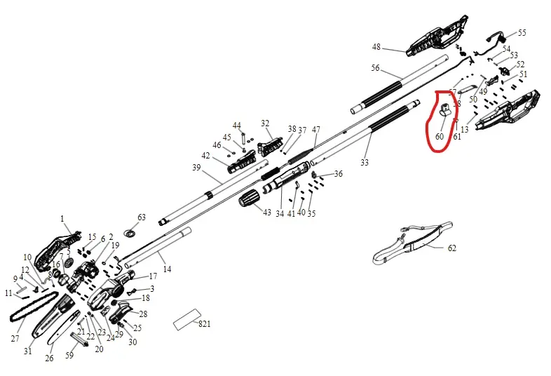 Bracket SFMCPS720B / SFMCPP632 - sele