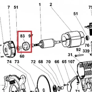 BRAKE DW743N TP2 / DW743 TP5-6