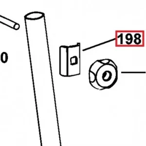Dewalt D27105 / D27107 monteringsbøjle til ben