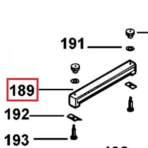 Dewalt DW738 anslag
