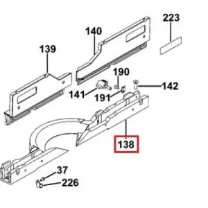 Dewalt DWS780 Fence