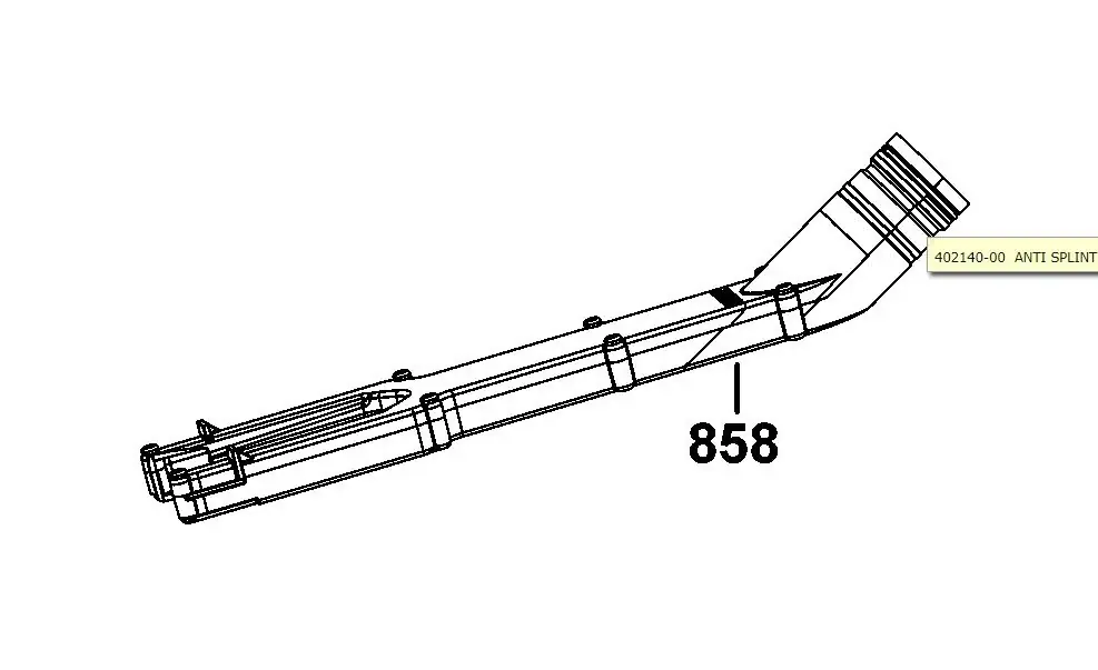 Dust port DCS335 / DCS334