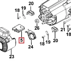 Elektronik DWS520 - hastighedsregulering