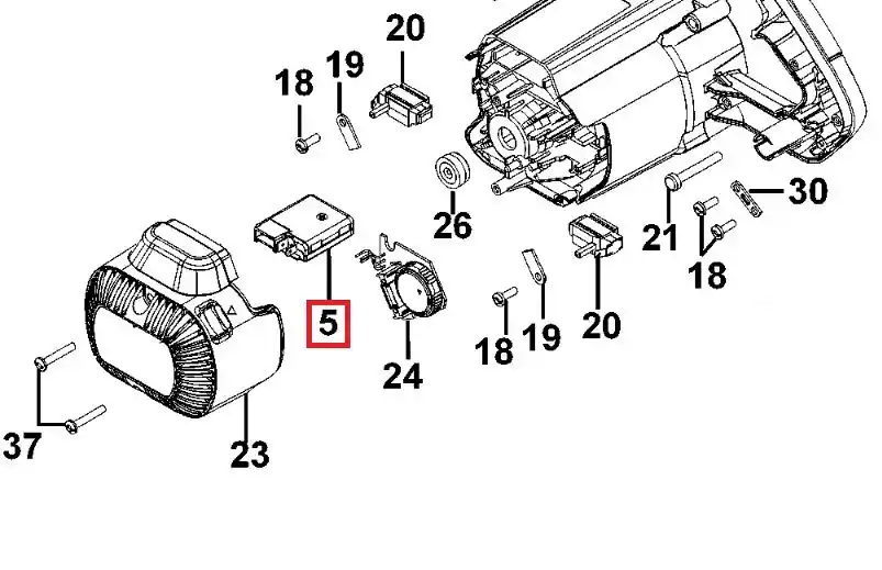 Elektronik DWS520 - hastighedsregulering