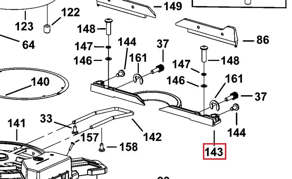 Fence BES700/BES710 - pos.143