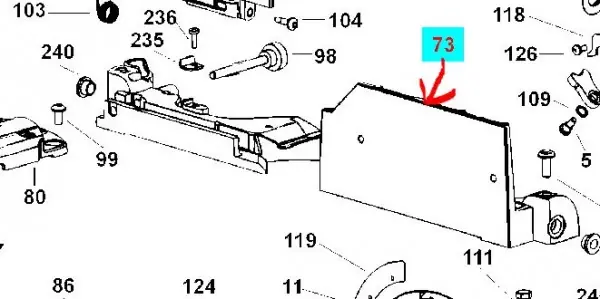 FENCE D27105 / D27107 "anslag"