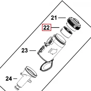 Filter Black&Decker BHFEV182C