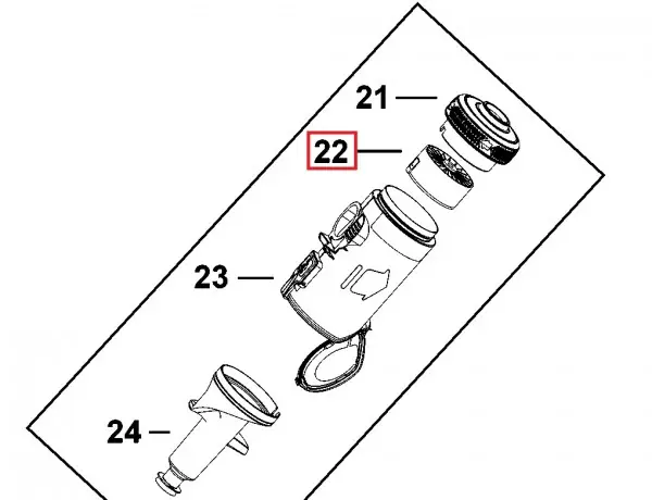 Filter Black&Decker BHFEV182C