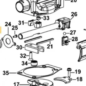 Filtpakning til Dewalt bajonetsav