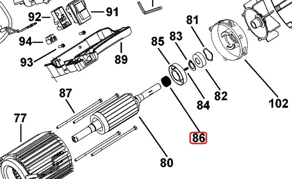 Fjeder D27111 (bremse)
