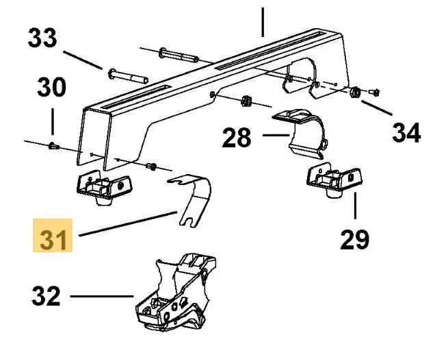 Fjeder FME790 STANLEY LEG STAND