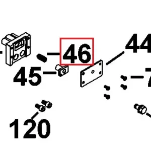 Fjær DW745 (spalteknivlås)