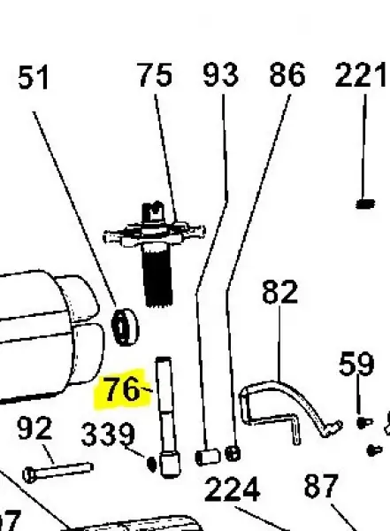 GEVINDSTANG DW743N