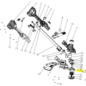 Gir- og spolehus B&D BCSTE636