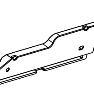 Glidestykke DWS727 - højre