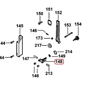 Guide block holder