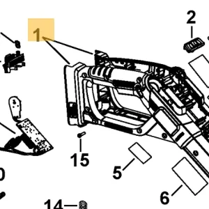 Håndtak GLC3630 - pos.1